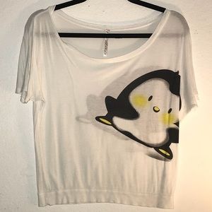 Penguin Flowy Top